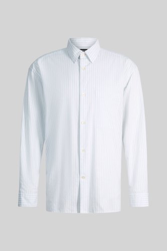 Chemise Charly, blanc/bleu clair � rayures