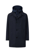 Manteau imperméable S.C. Orvieto, bleu foncé