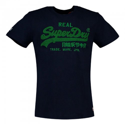 Tee shirt marine logo vert