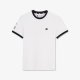 T-shirt blanc à sérigraphie XV France
