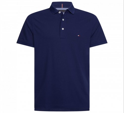 Polo slim fit manches courtes