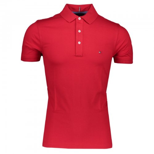 Polo slim fit manches courtes