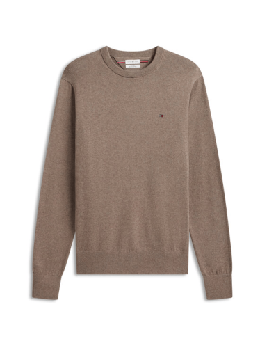 Pull Col rond coton cachemire